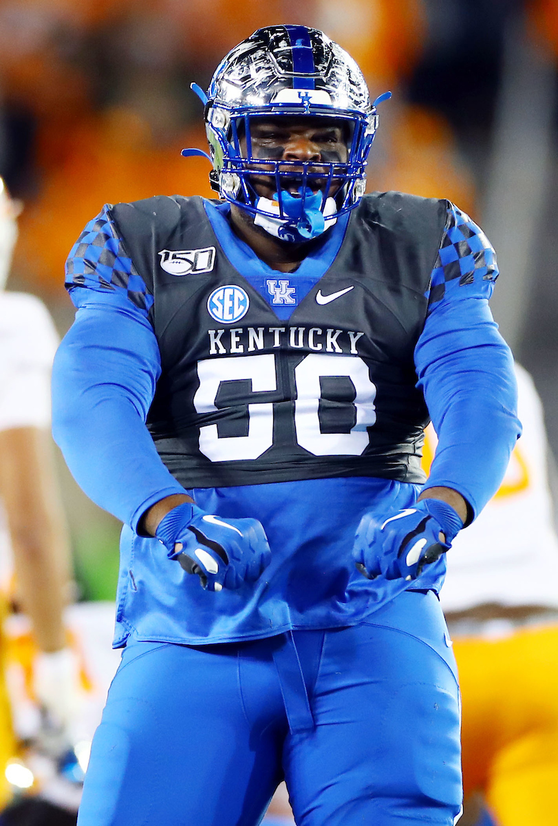 Marquan McCall
Kentucky falls to Tennessee 17-13. 

Photo by Britney Howard | Staff
