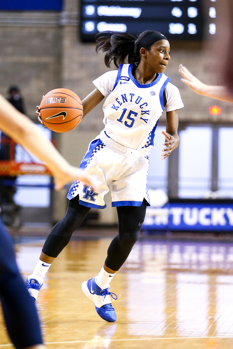 Chasity Patterson.  

Kentucky beats Samford 88-54.

Photo by Eddie Justice | UK Athletics