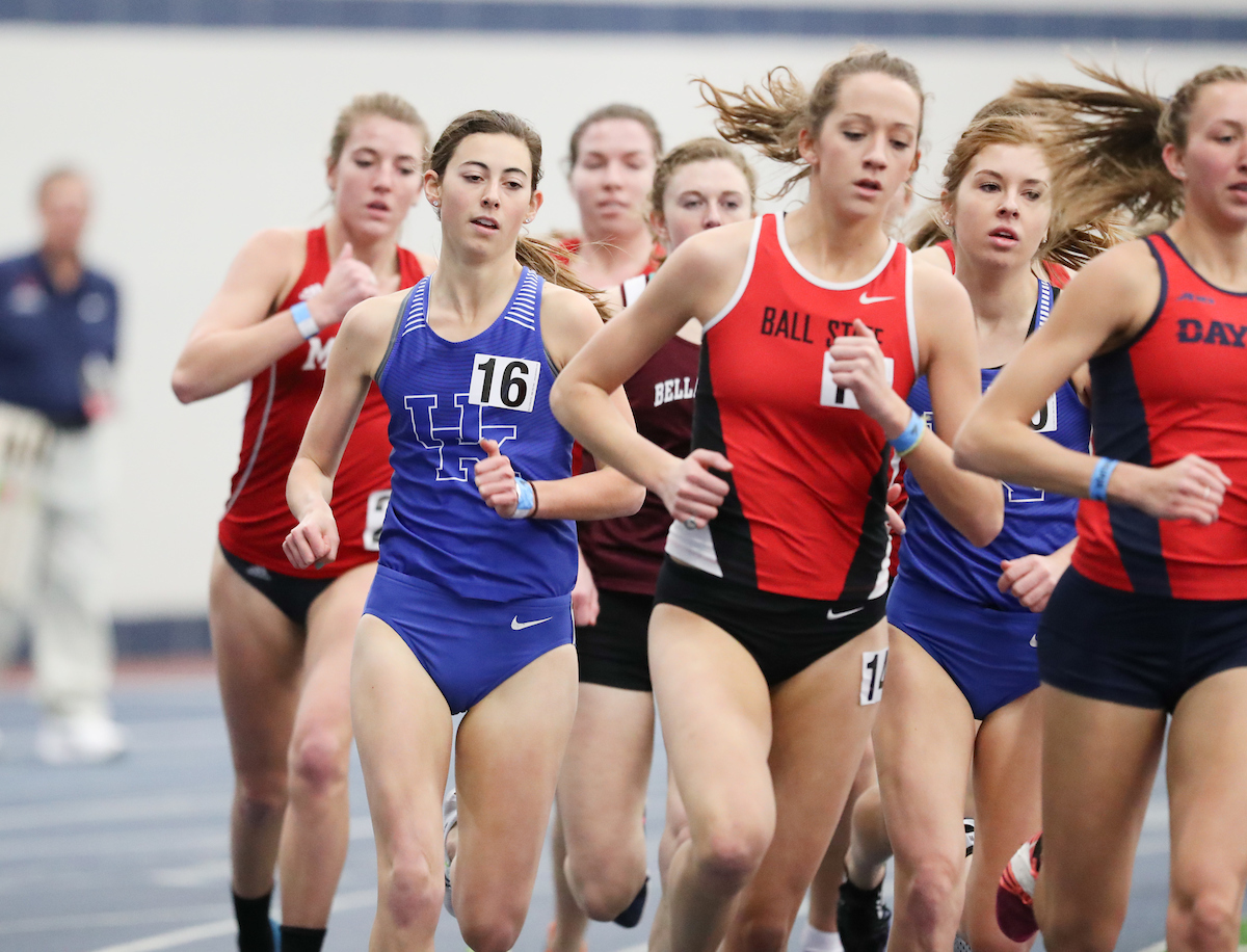 Sarah Crawford. Avery Bussjager.

The University of Kentucky Track and Field Team hosts the Kentucky Invitational on Saturday, January 13, 2018 at Nutter Field House. 

Photo by Elliott Hess | UK Athletics
