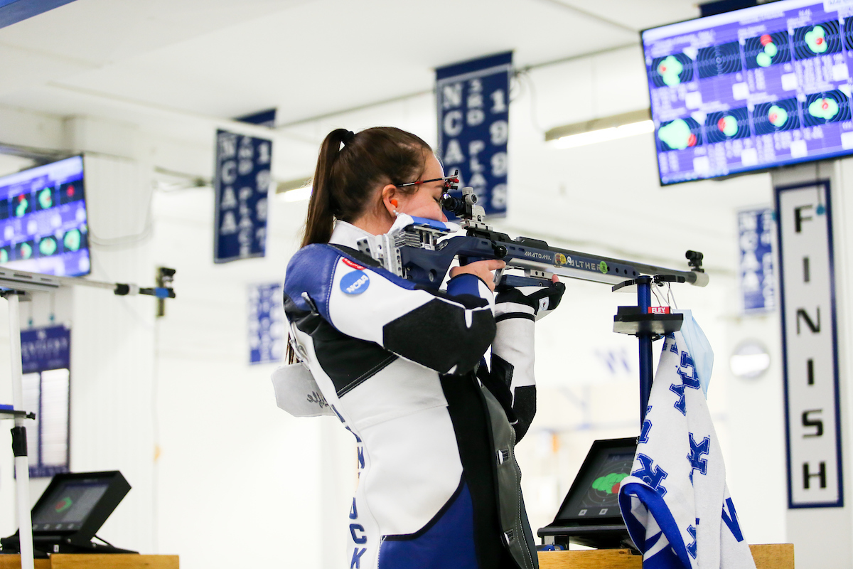 Hailee Sigmon.

Kentucky defeats Murray and Morehead.

Photo by Hannah Phillips | UK Athletics