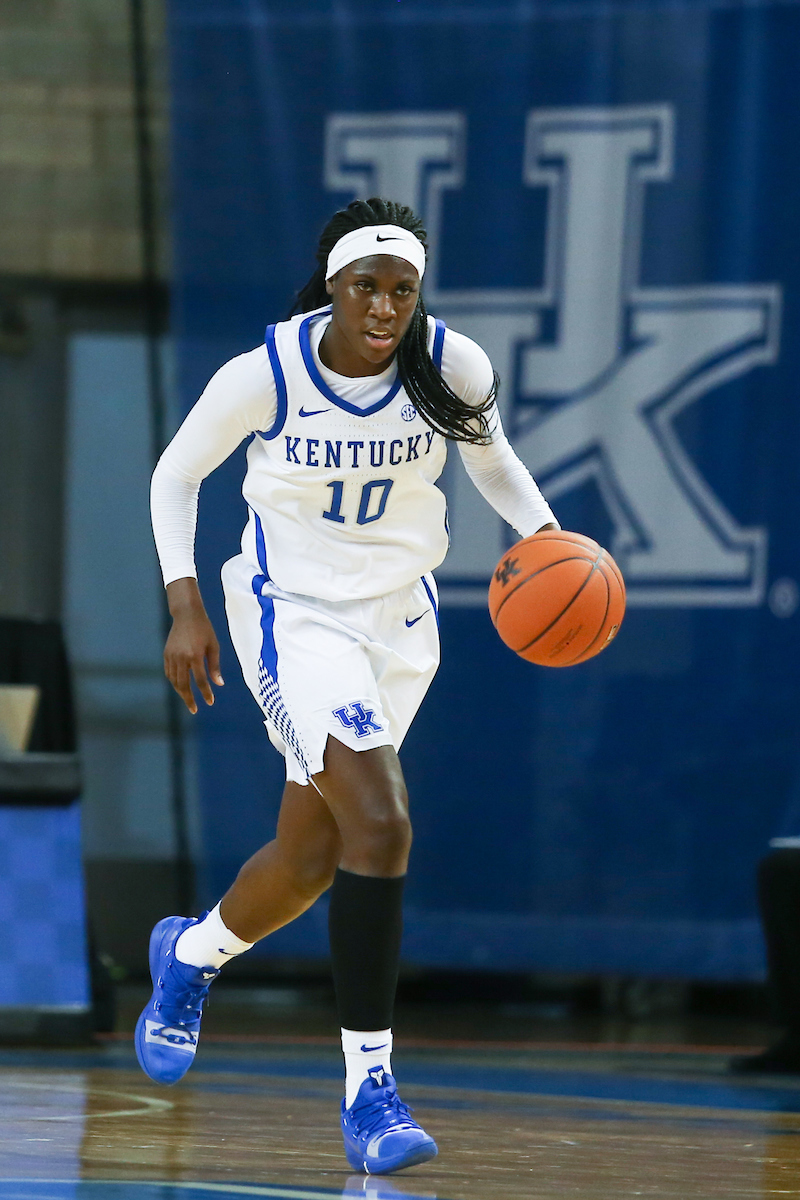 Rhyne Howard

Women's Basketball beat MTSU on Saturday, December 15, 2018. 

Photo by Hannah Phillips  | UK Athletics