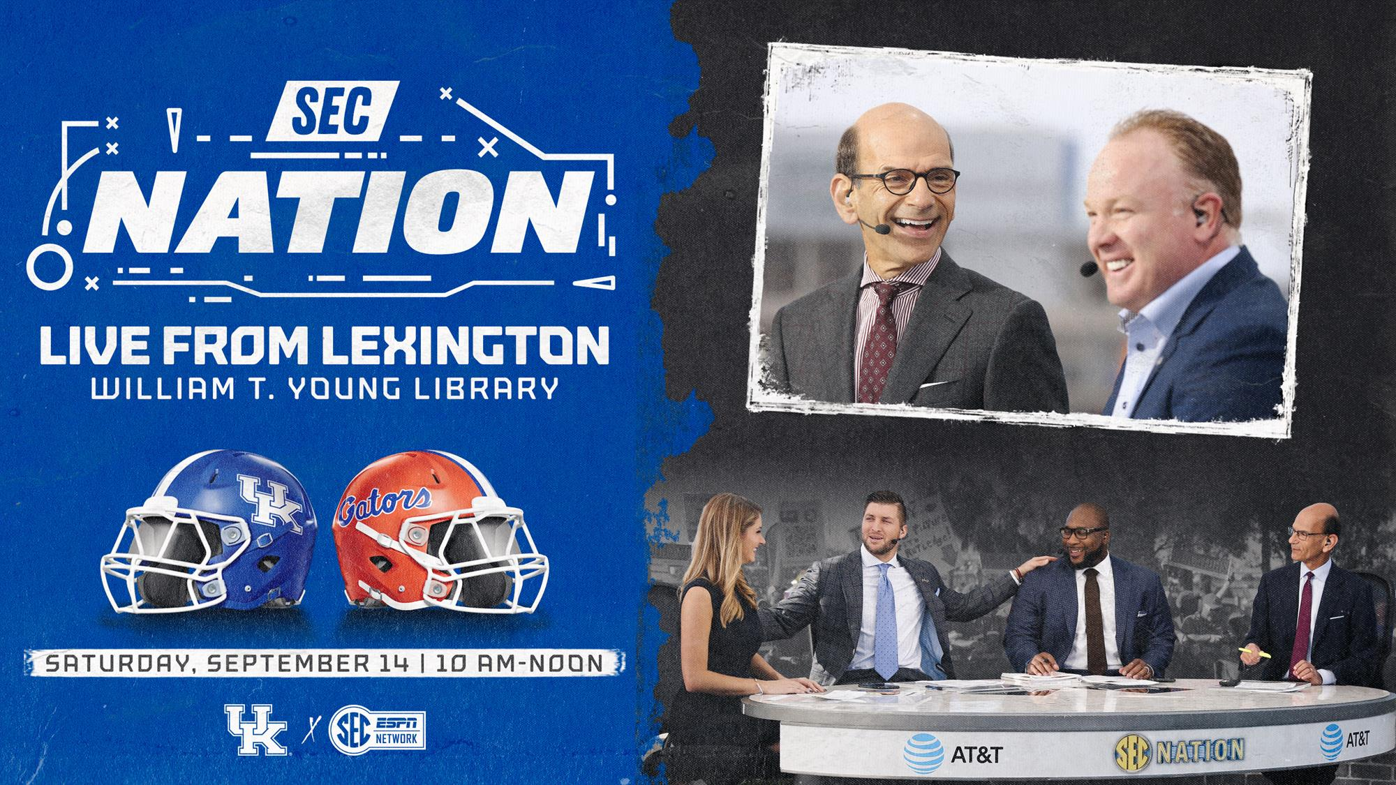 SEC Nation Broadcasting from UK for Florida Game