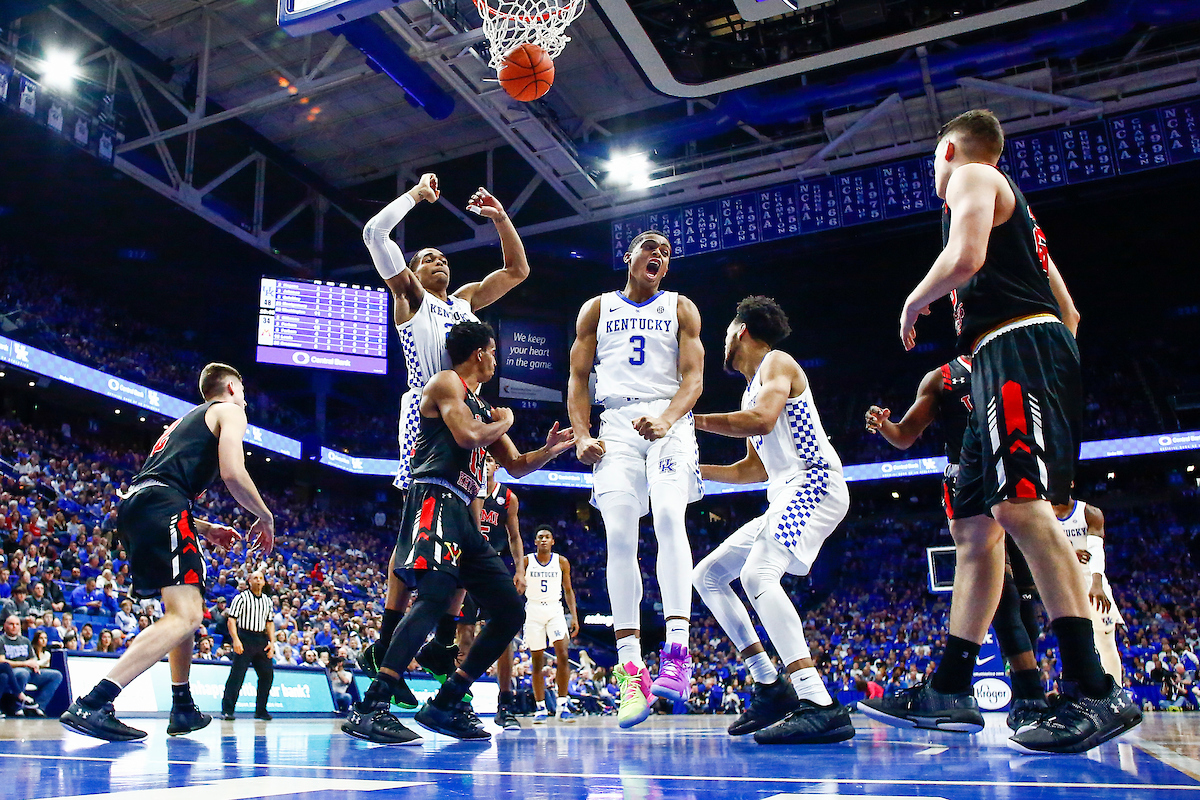 Keldon Johnson.

UK beats VMI 92-82 at Rupp Arena.

Photo by Chet White | UK Athletics
