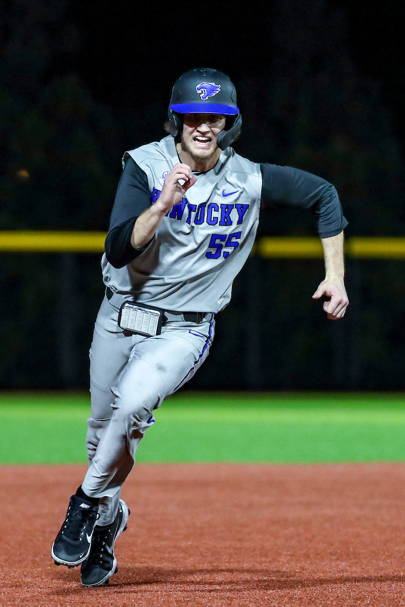 Adam Fogel.

Kentucky beats Jacksonville State 6-2.

Photo by Sarah Caputi | UK Athletics