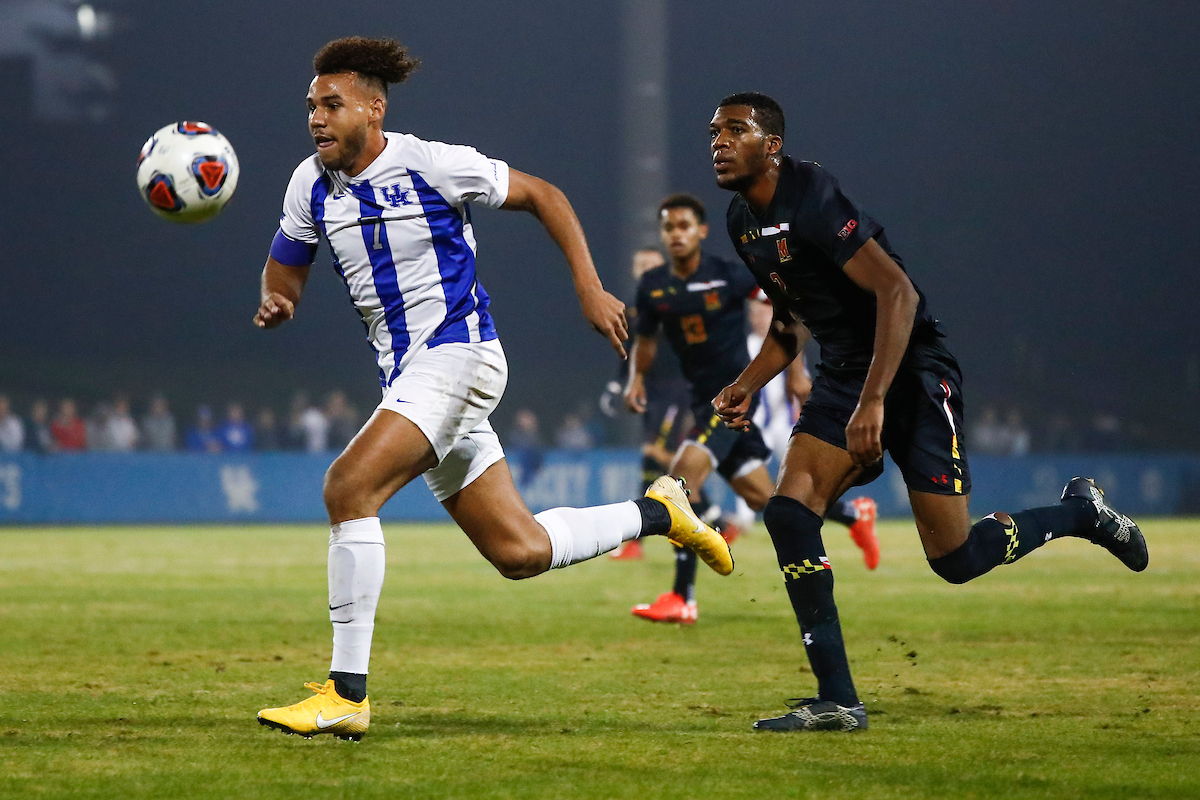 JJ Williams.

Kentucky falls to Maryland 1-0 at The Bell.

Photo by Chet White | UK Athletics