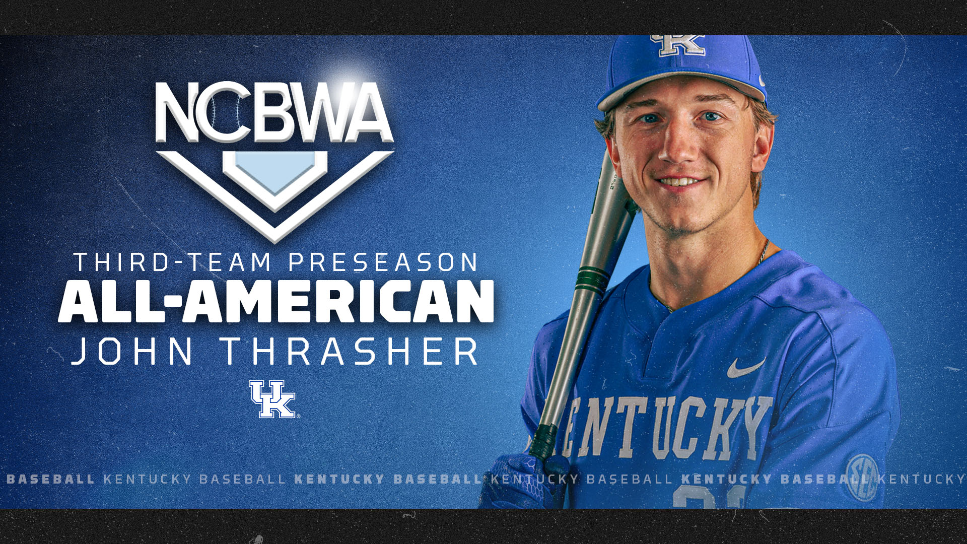 John Thrasher Named Preseason All-American