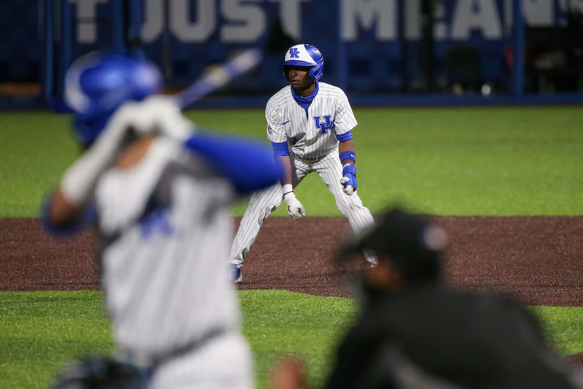 Zeke Lewis.

Kentucky beats Butler 6 - 5.

Photo by Sarah Caputi | UK Athletics