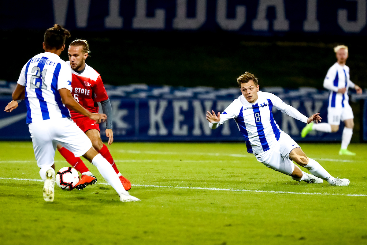 Marcel Meinzer. 

Kentucky defeats Ohio State University 2-1. 

Photo by Eddie Justice | UK Athletics