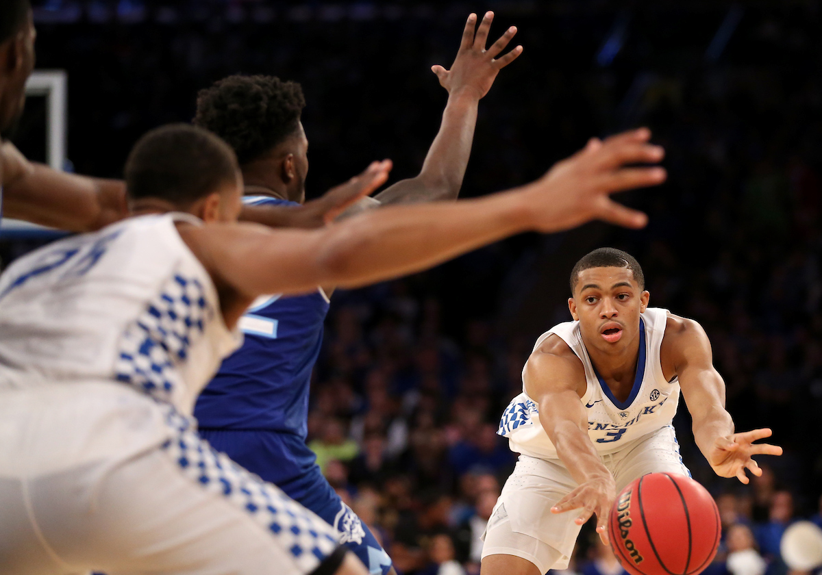 Keldon Johnson. 

UK falls to Seton Hall 84-83. 


Photo By Barry Westerman | UK Athletics