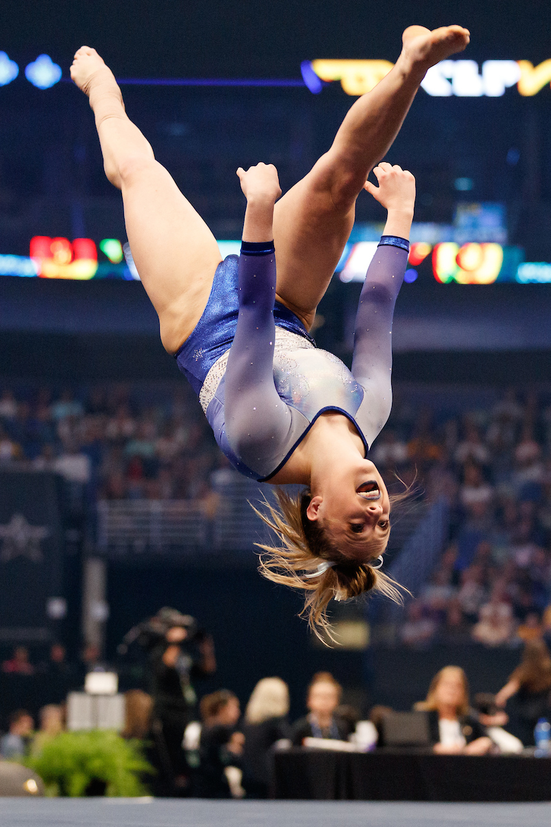 Hailey Poland.


Gymnastics scores 196.225 at SEC Championship.

 
Photo by Elliott Hess | UK Athletics
