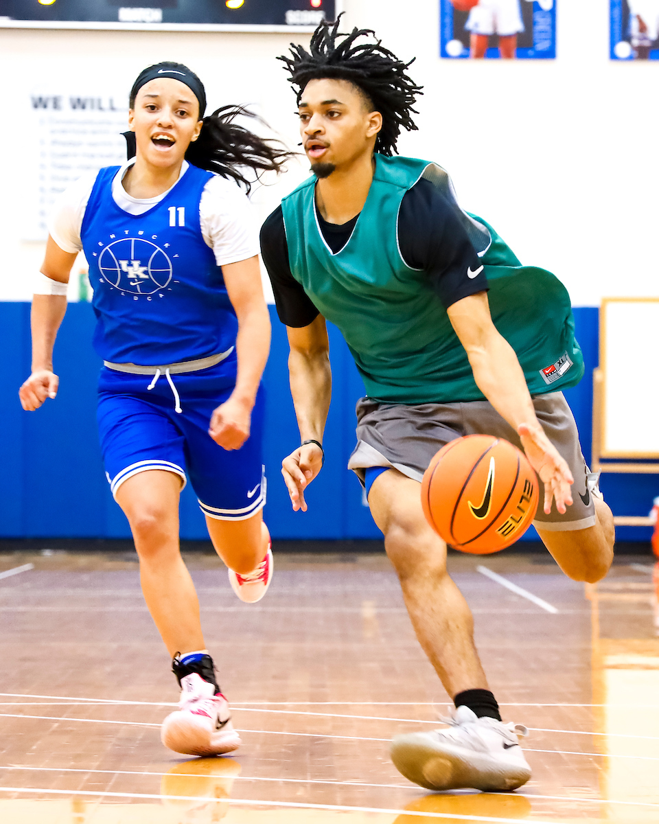 Jada Walker.

Kentucky Women’s Basketball Practice. 

Photo by Eddie Justice | UK Athletics