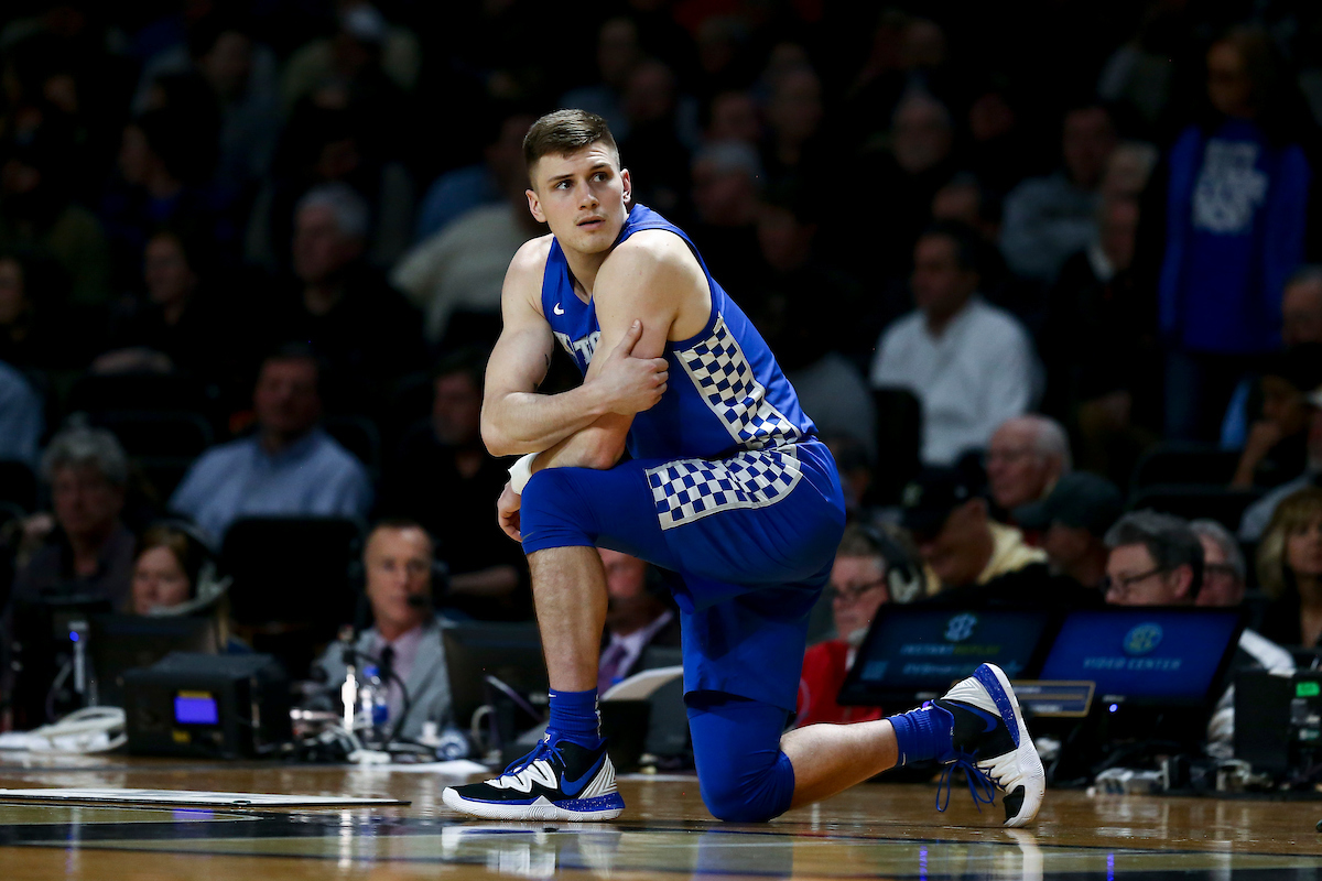 Nate Sestina. 

Kentucky beat Vanderbilt 78-64.

Photo by Chet White | UK Athletics
