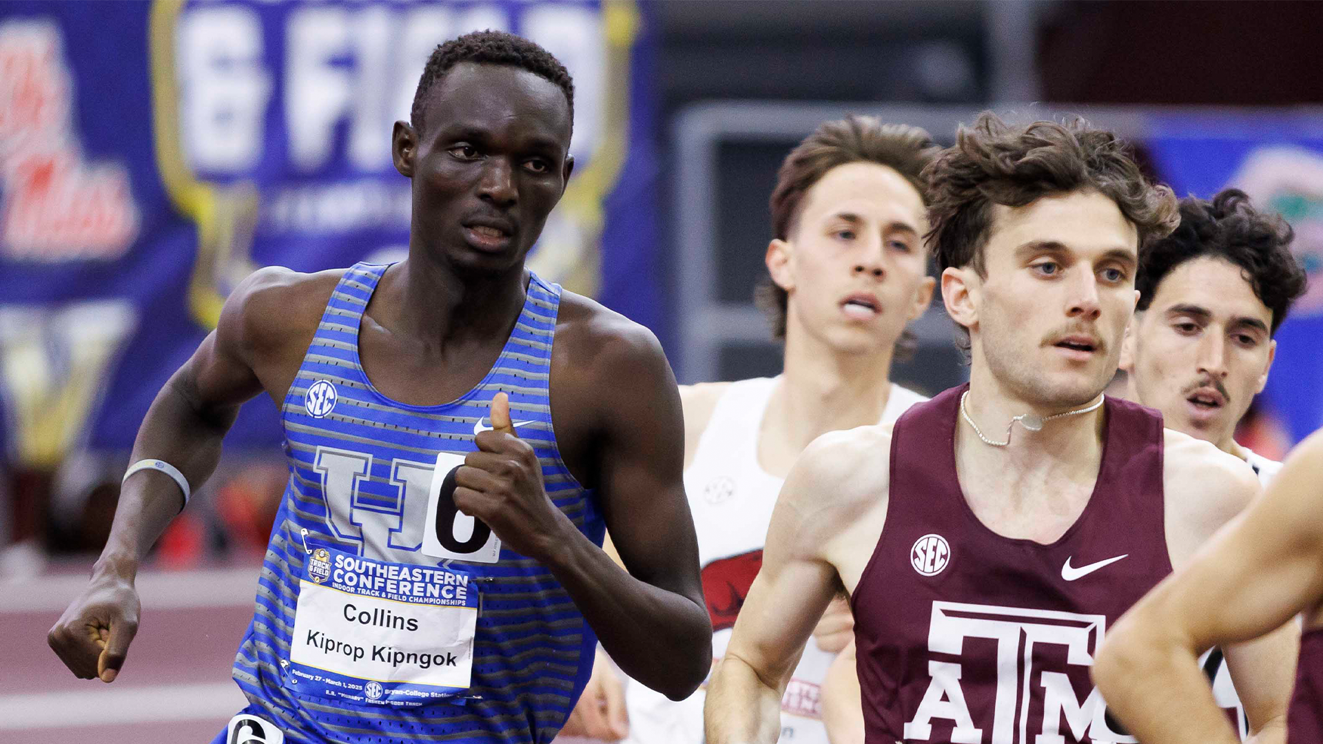 Kiprop Kipngok Named SEC Men’s Freshman of the Week