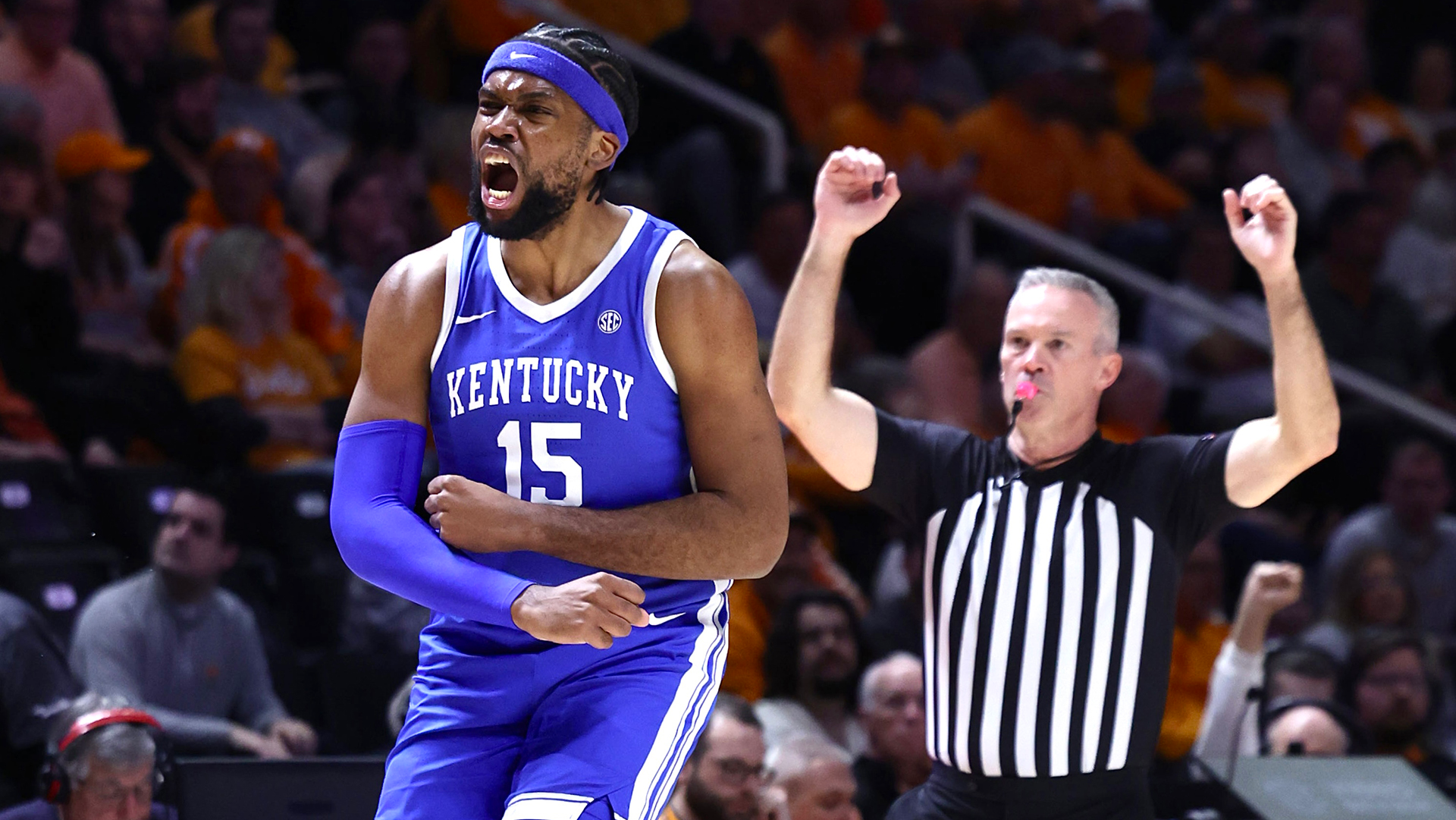 No. 12 Kentucky Wins at No. 8 Tennessee on Tuesday