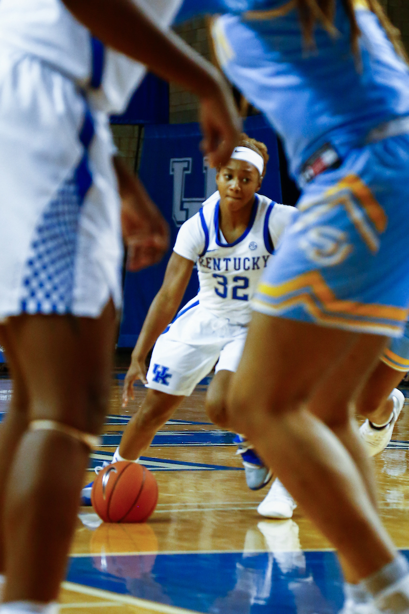 Jaida Roper. 

UK women's basketball beat Southern 91-41.

Photo by Eddie Justice | UK Athletics
