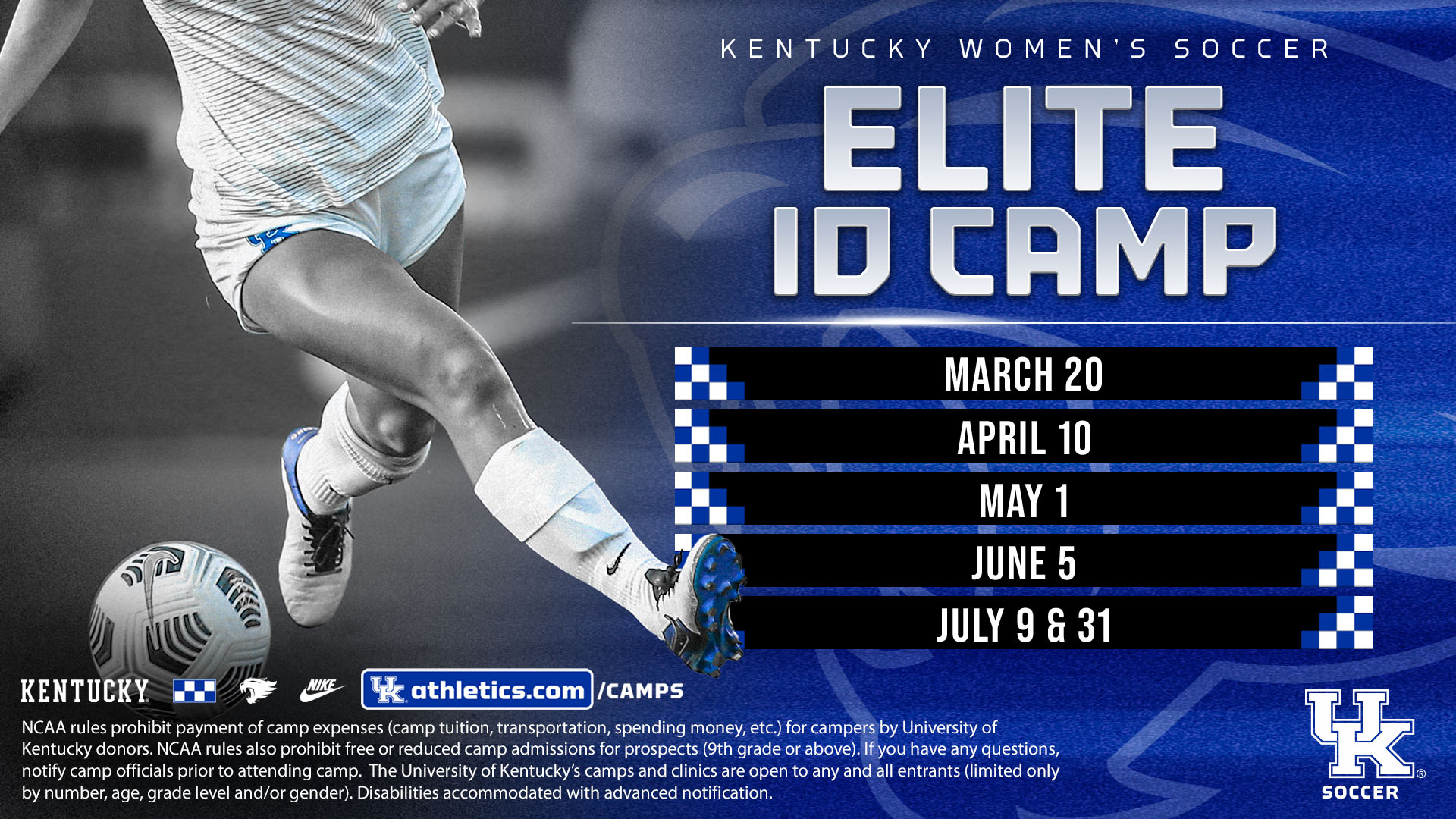Women's Soccer Elite ID Camps