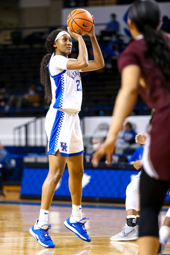 Nyah Leveretter.

Kentucky beats Mississippi State 81-74.

Photo by Eddie Justice | UK Athletics