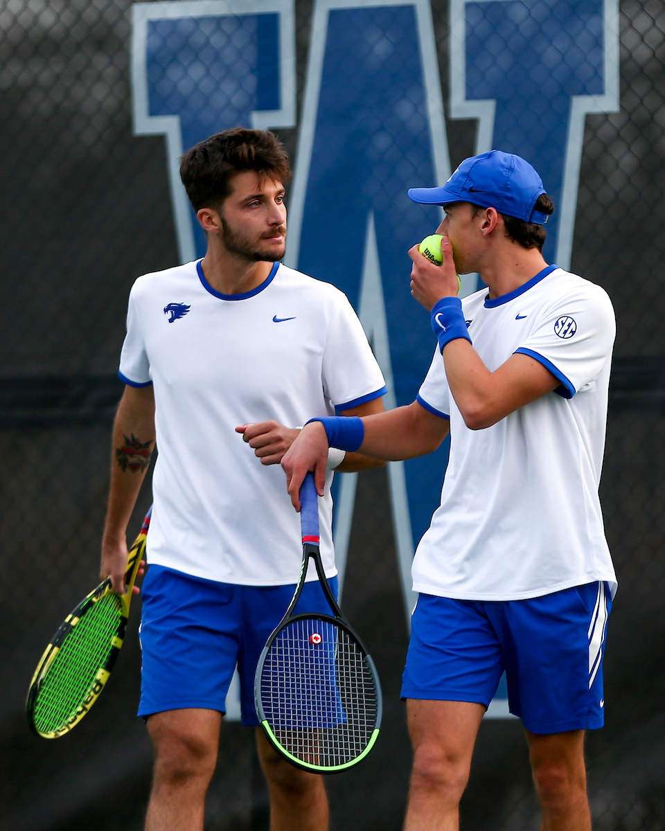Yasha Zemel, Francois Musitelli.

Kentucky sweeps Alabama 7-0.

Photo by Grace Bradley | UK Athletics