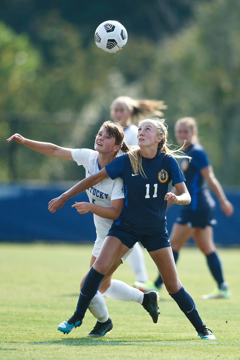 Lilly Huber.

Kentucky beat Murray State 3-2.

Photo by Eddie Justice | UK Athletics