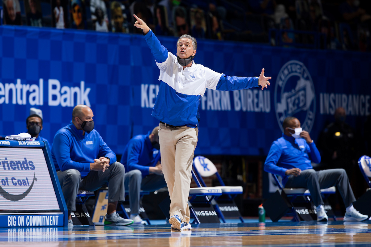 John Calipari.

Kentucky falls to Notre Dame 64-63.

Photo by Chet White | UK Athletics