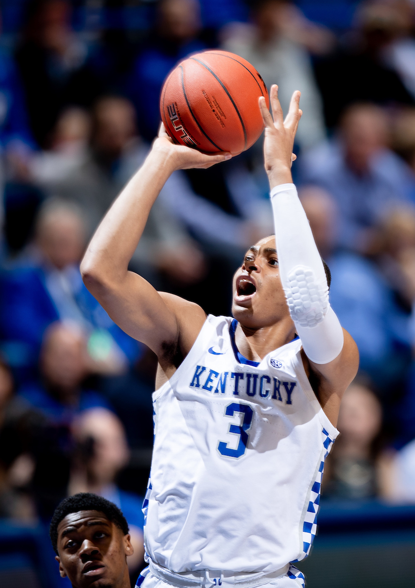 KELDON JOHNSON.

Kentucky beat Tennessee State, 77-62.


Photo by Elliott Hess | UK Athletics