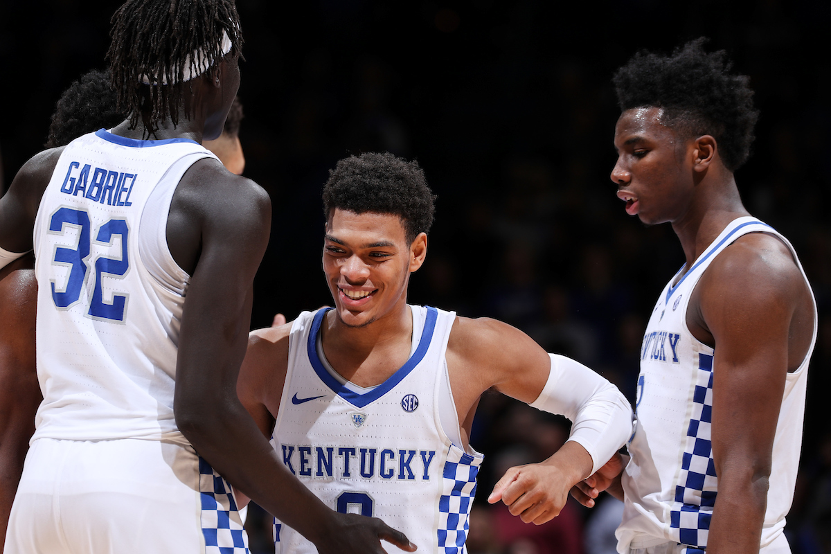 Quade Green.

The University of Kentucky men's basketball team beat Georgia 66-61 on Sunday, December 31, 2017 at Rupp Arena in Lexington, Ky.

Photo by Elliott Hess | UK Athletics