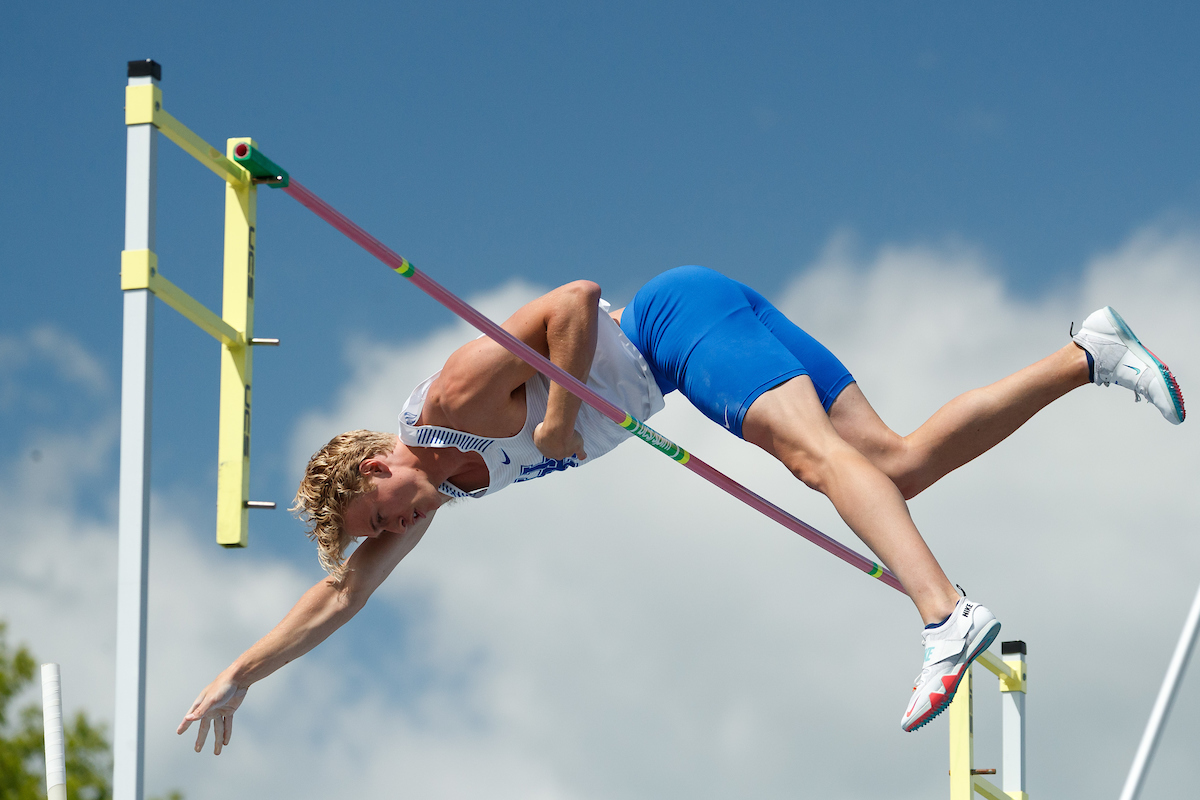 Keaton Daniel.

Day one of the Kentucky Invitational.

Photo by Elliott Hess | UK Athletics