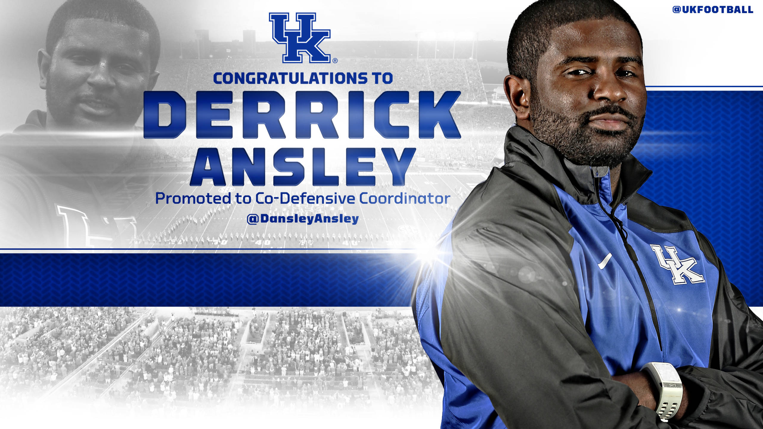 Ansley Promoted to Co-Defensive Coordinator