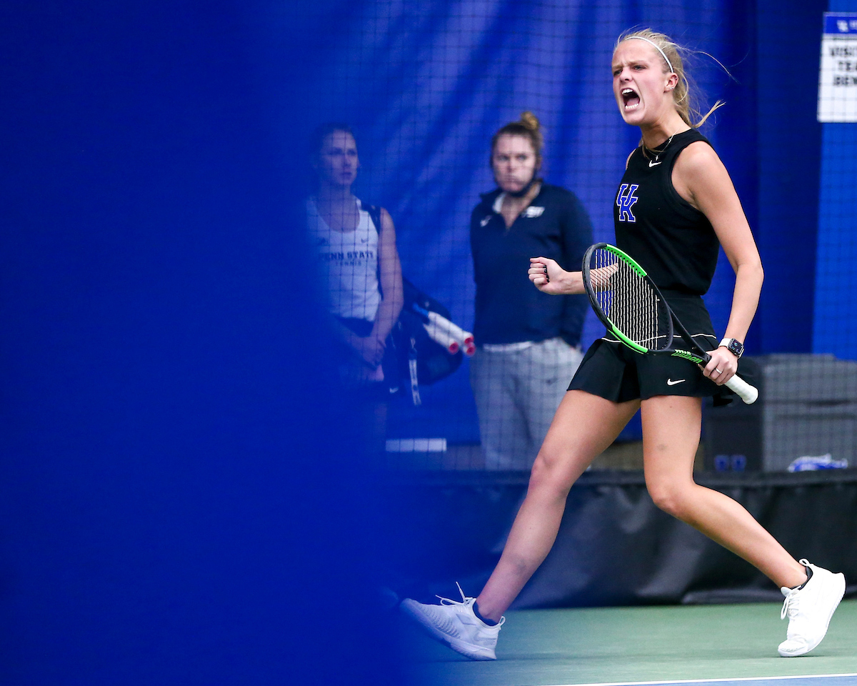 Ellie Eades.

Kentucky defeats Penn State 4-3.

Photo by Grace Bradley | UK Athletics