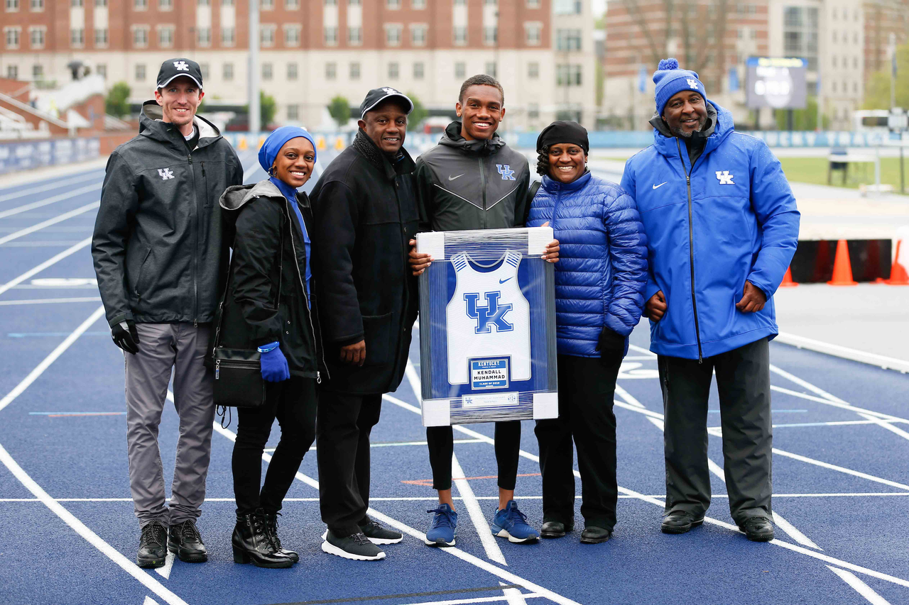 KENDALL MUHAMMAD.

UK Track and Field Senior Day

Photo by Isaac Janssen | UK Athletics