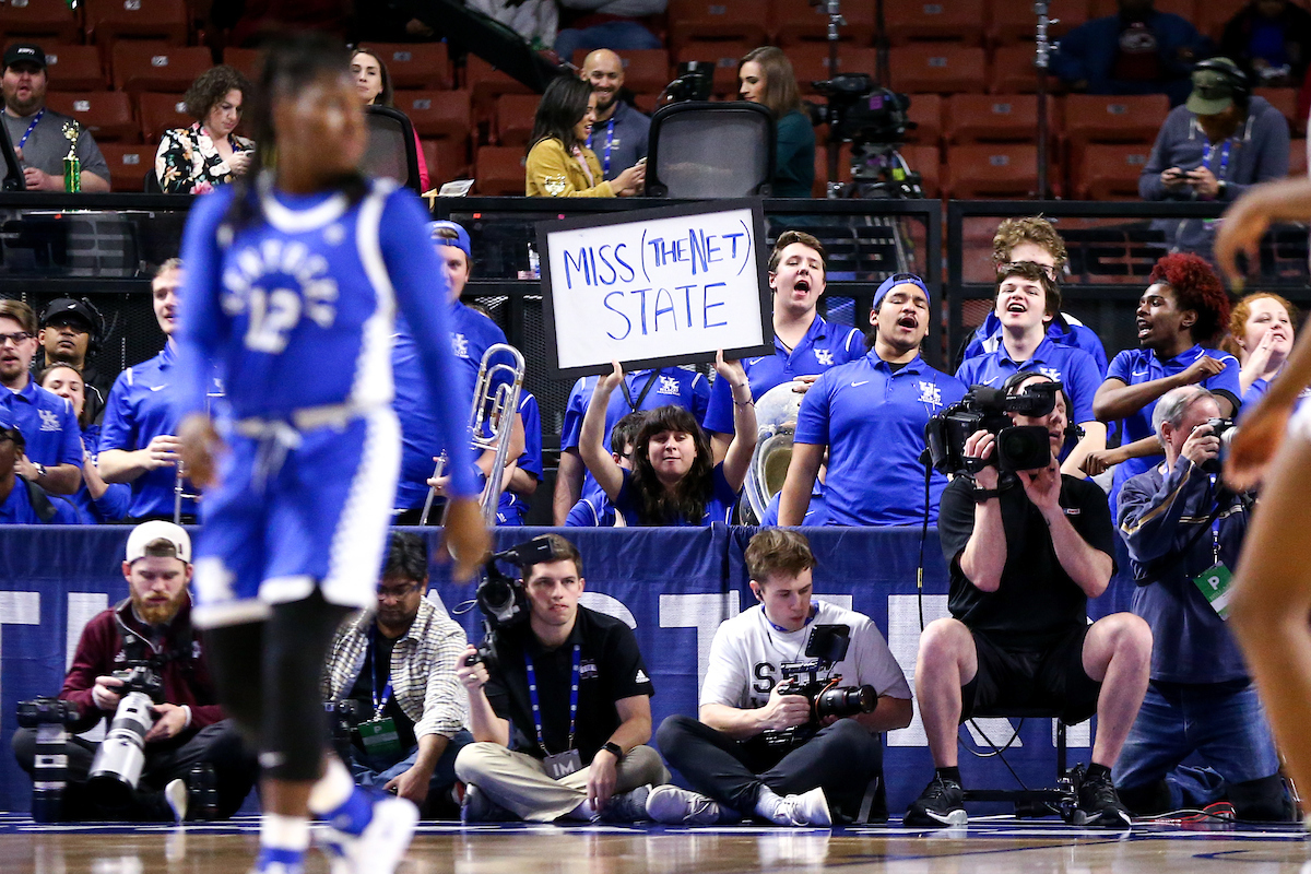 Band. 

Kentucky falls to Mississippi State 77-59.

Photo by Eddie Justice | UK Athletics