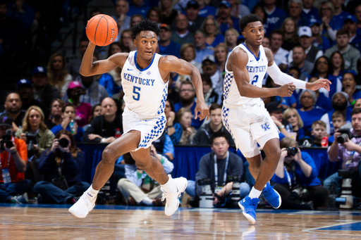 Immanuel Quickley. Ashton Hagans.

Kentucky beats Florida 66-57.

Photo by Chet White | UK Athletics