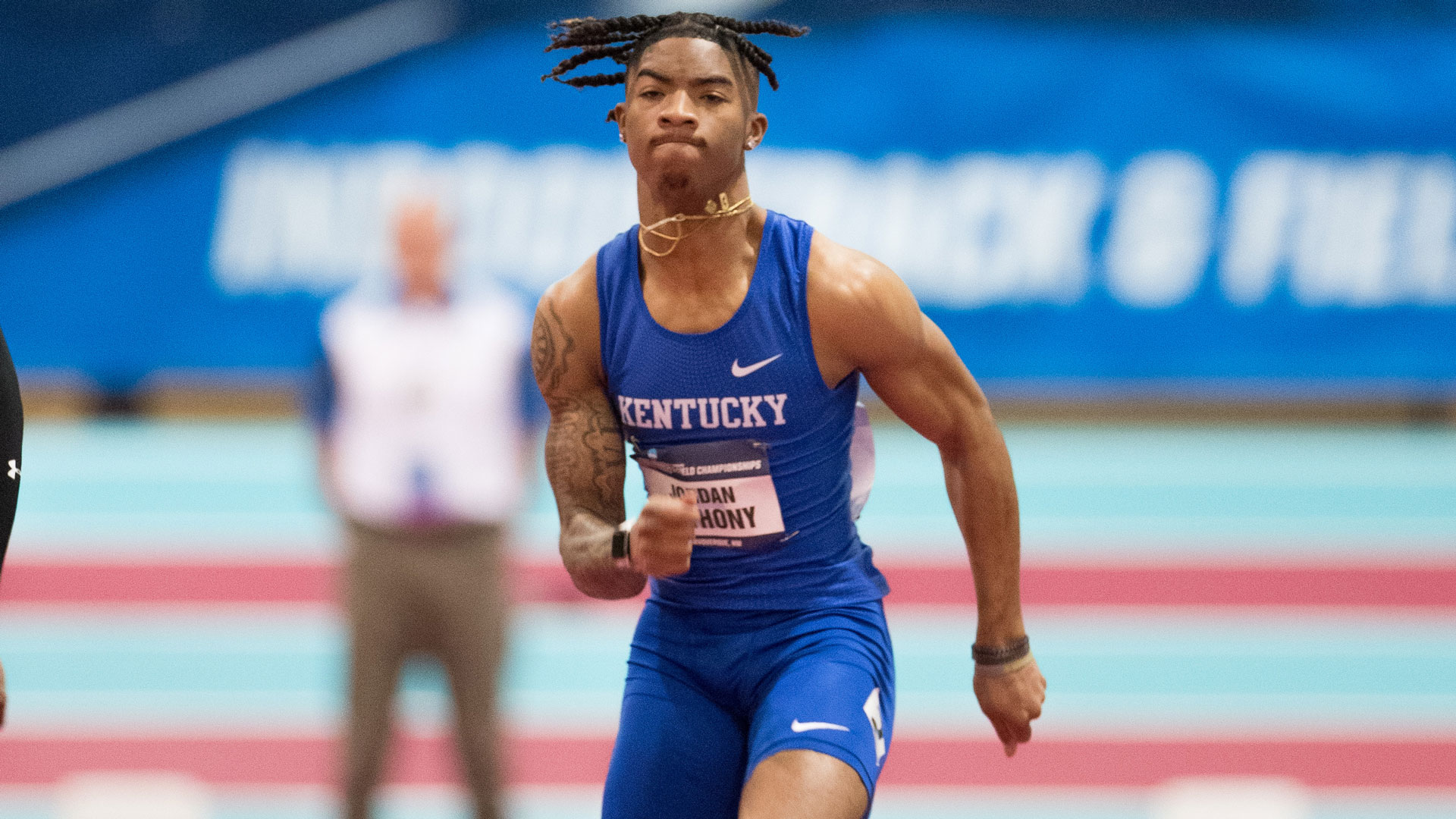 Jordan Anthony and Masai Russell Earn Silvers at NCAA Indoors