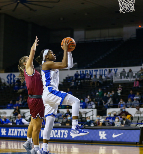 Robyn Benton. 

Kentucky beat Lee 95-51.

Photo by Abbey Cutrer | UK Athletics