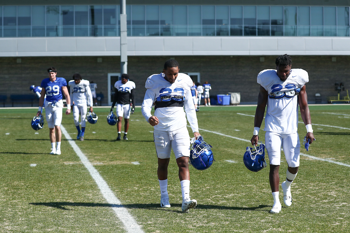 TYRELL AJIAN.

Spring Practice.

Photo by Elliott Hess | UK Athletics