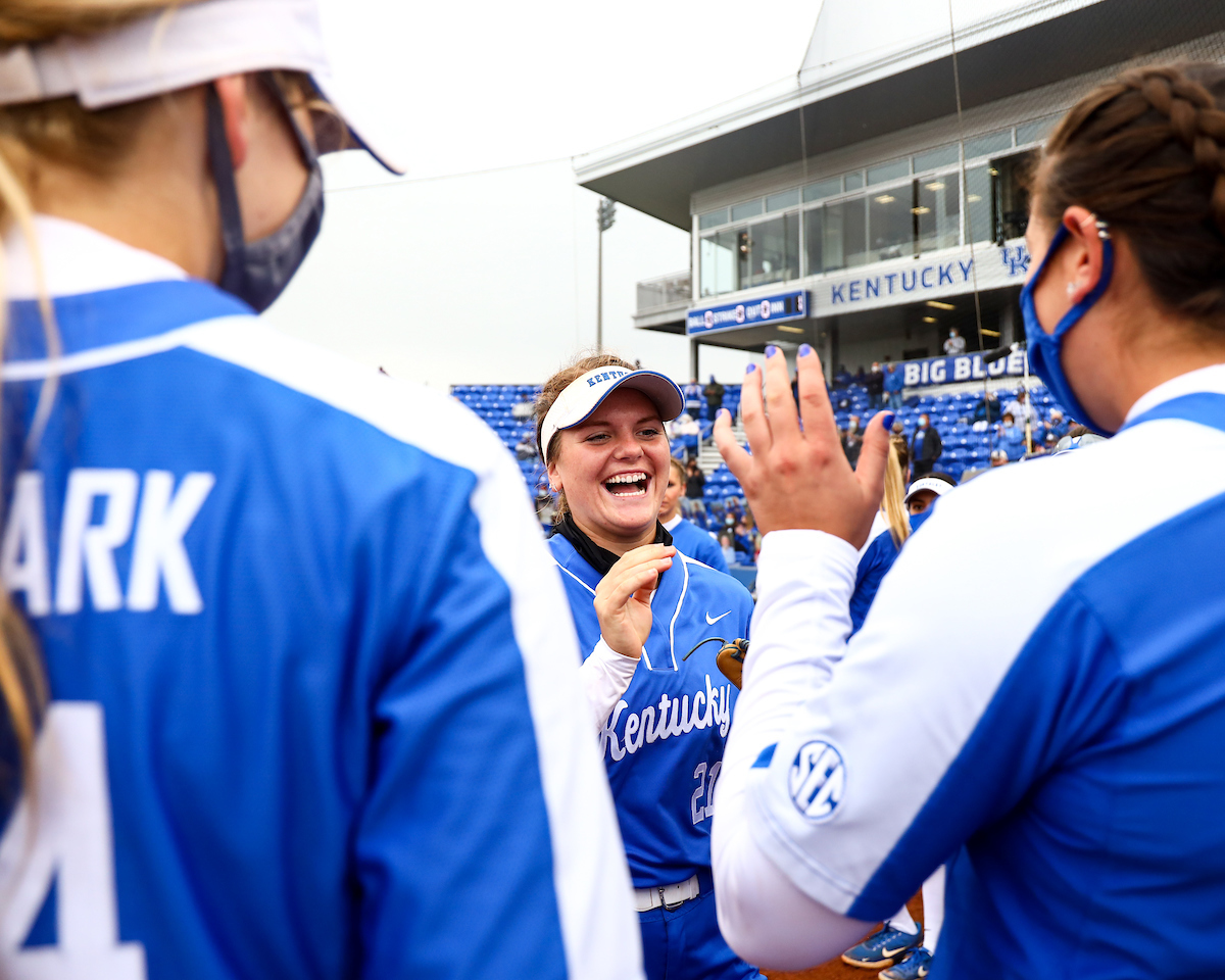 Erin Coffel. 

Kentucky loses to LSU 10-7. 

Photo by Eddie Justice | UK Athletics