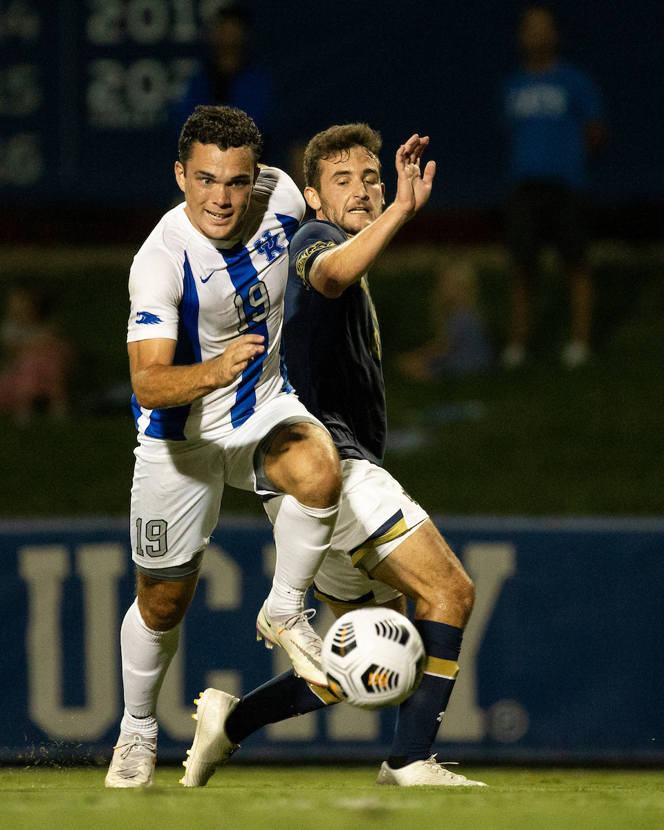 Luke Andrews.

Kentucky beats Notre Dame 1-0.

Photo by Grace Bradley | UK Athletics