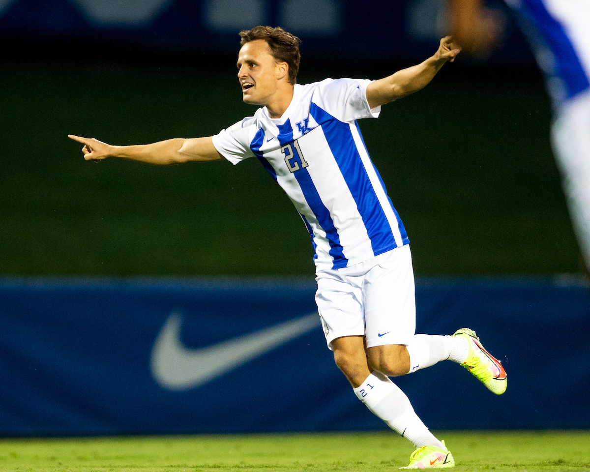 Nick Gutmann.

Kentucky beats Wright St. 3-0.

Photo by Grace Bradley | UK Athletics