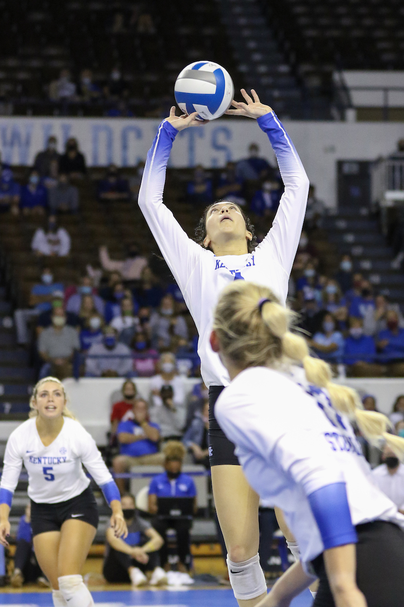 Emma Grome.

Kentucky beats Mizzou 3 - 0.

Photo by Tommy Quarles | UK Athletics