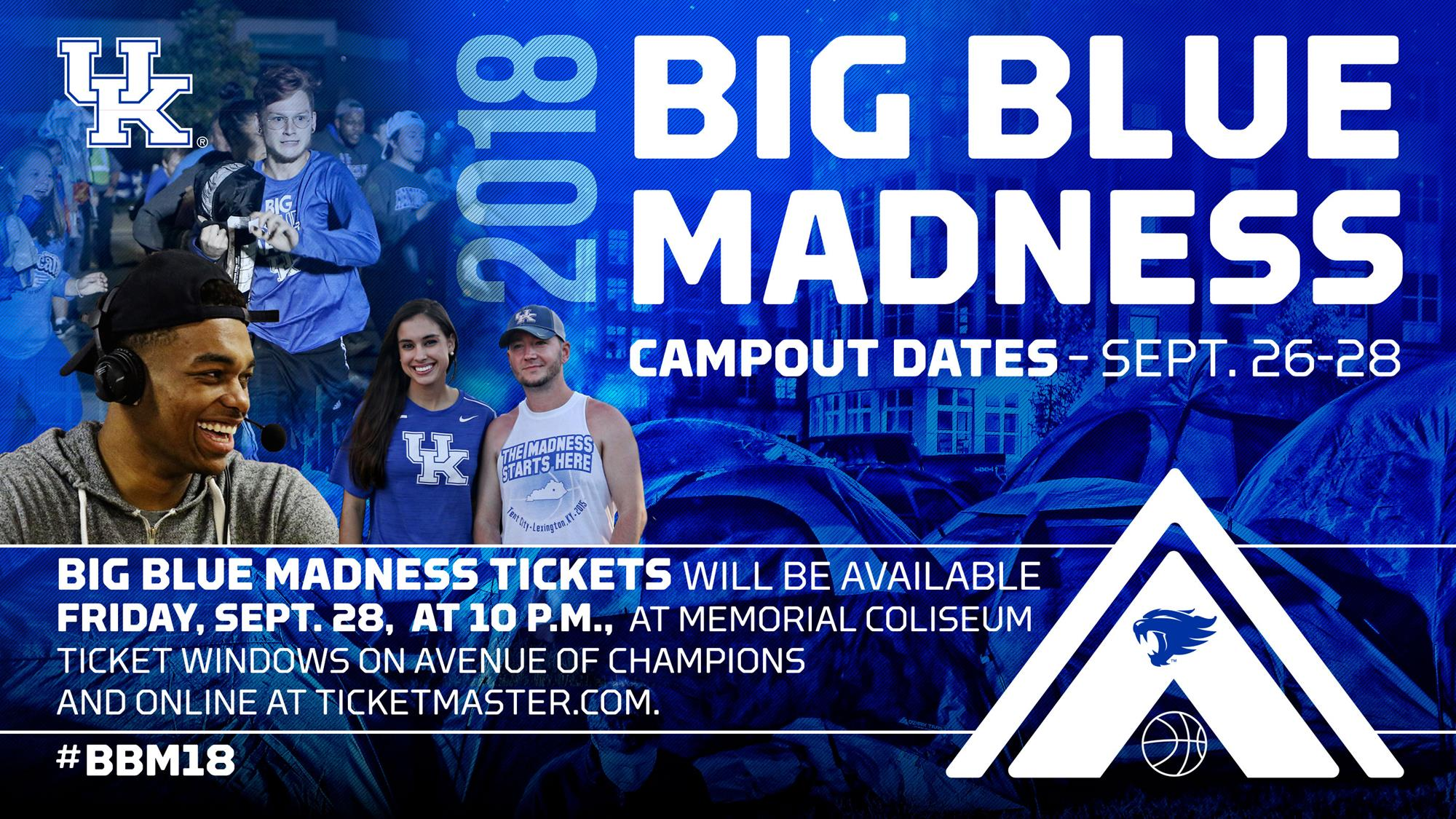 Big Blue Madness Tickets to be Distributed Sept. 28