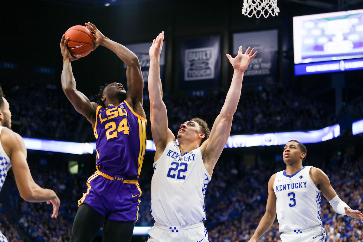 Reid Travis.

UK falls to LSU 73-71.

Photo by Hannah Phillips | UK Athletics