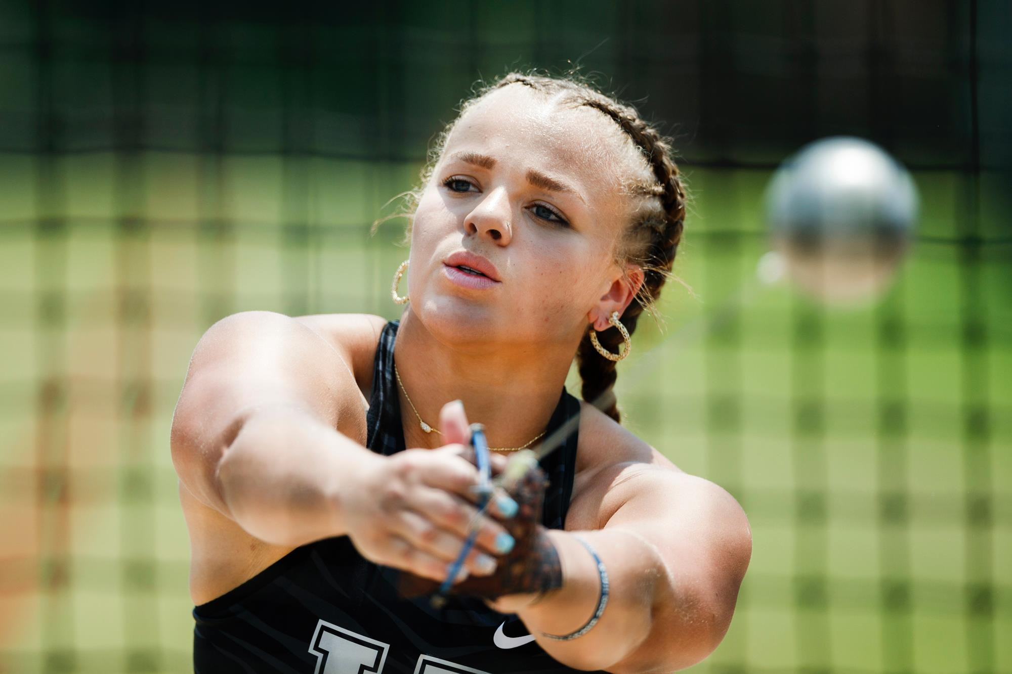 Jade Gates Earns Hammer Throw Silver on Day One of SEC Championships