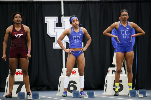 Celera Barnes.

The University of Kentucky track and field team hosts the Rod McCravey Memorial Meet on Friday, February 3, 2018.

Photo by Elliott Hess | UK Athletics