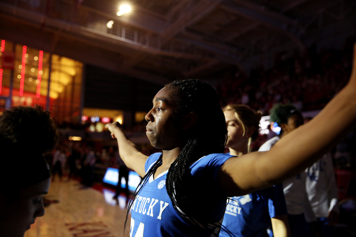 Taylor Murray

Women's Basketball falls to NC State on Monday, March 25, 2019. 

Photo by Britney Howard | UK Athletics