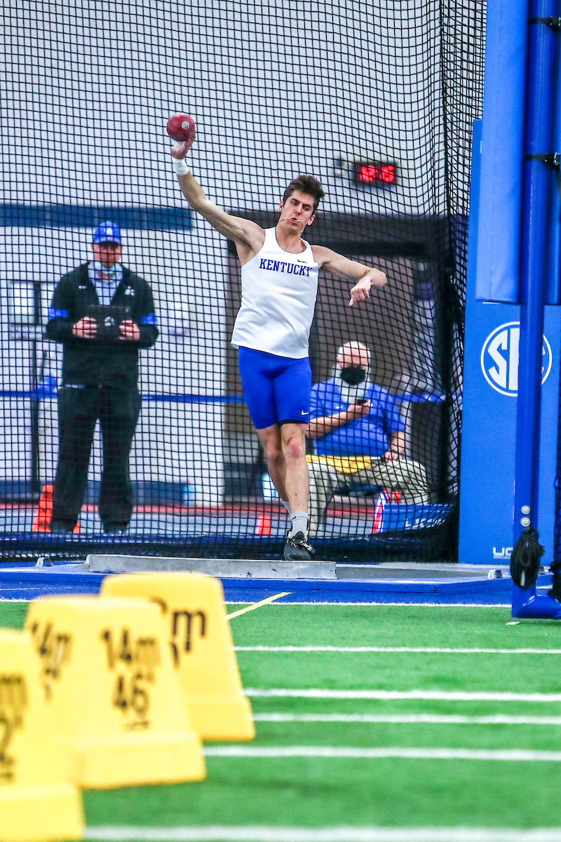Jacob Sobota.

Kentucky Rod McCravy Track & Field Invitational.

Photo by Sarah Caputi | UK Athletics