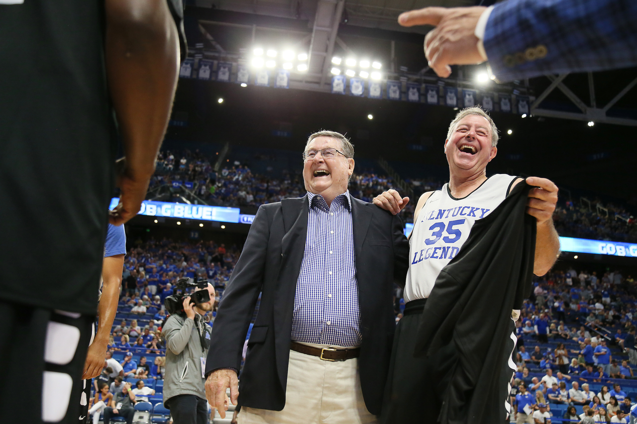 Former Kentucky men's basketball players across a number of decades came back to Rupp Arena for the 2017 UK Alumni Charity Series. 