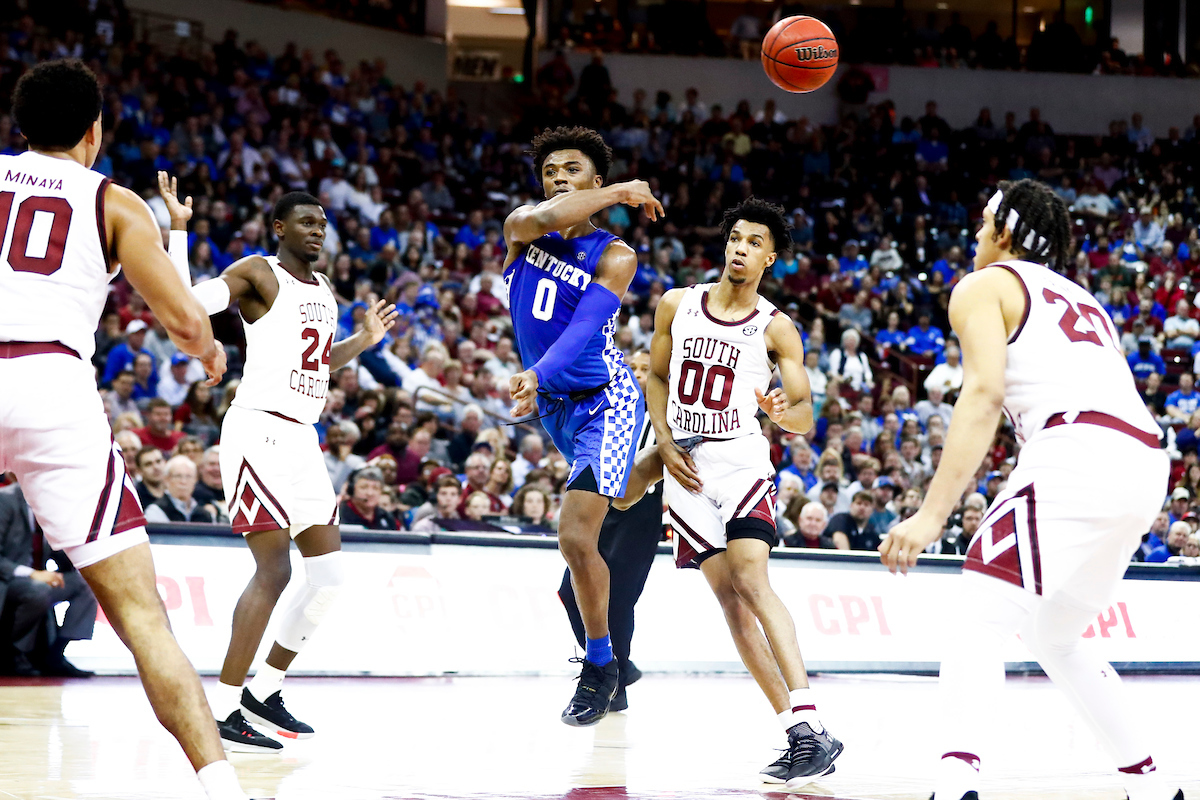 Ashton Hagans.

Kentucky falls to South Carolina, 81-78.


Photo by Chet White | UK Athletics