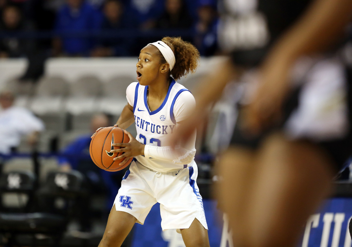Jaida Roper

UK Women's Basketball beats Alabama State on Wednesday, November 7, 2018 .

Photo by Britney Howard | UK Athletics