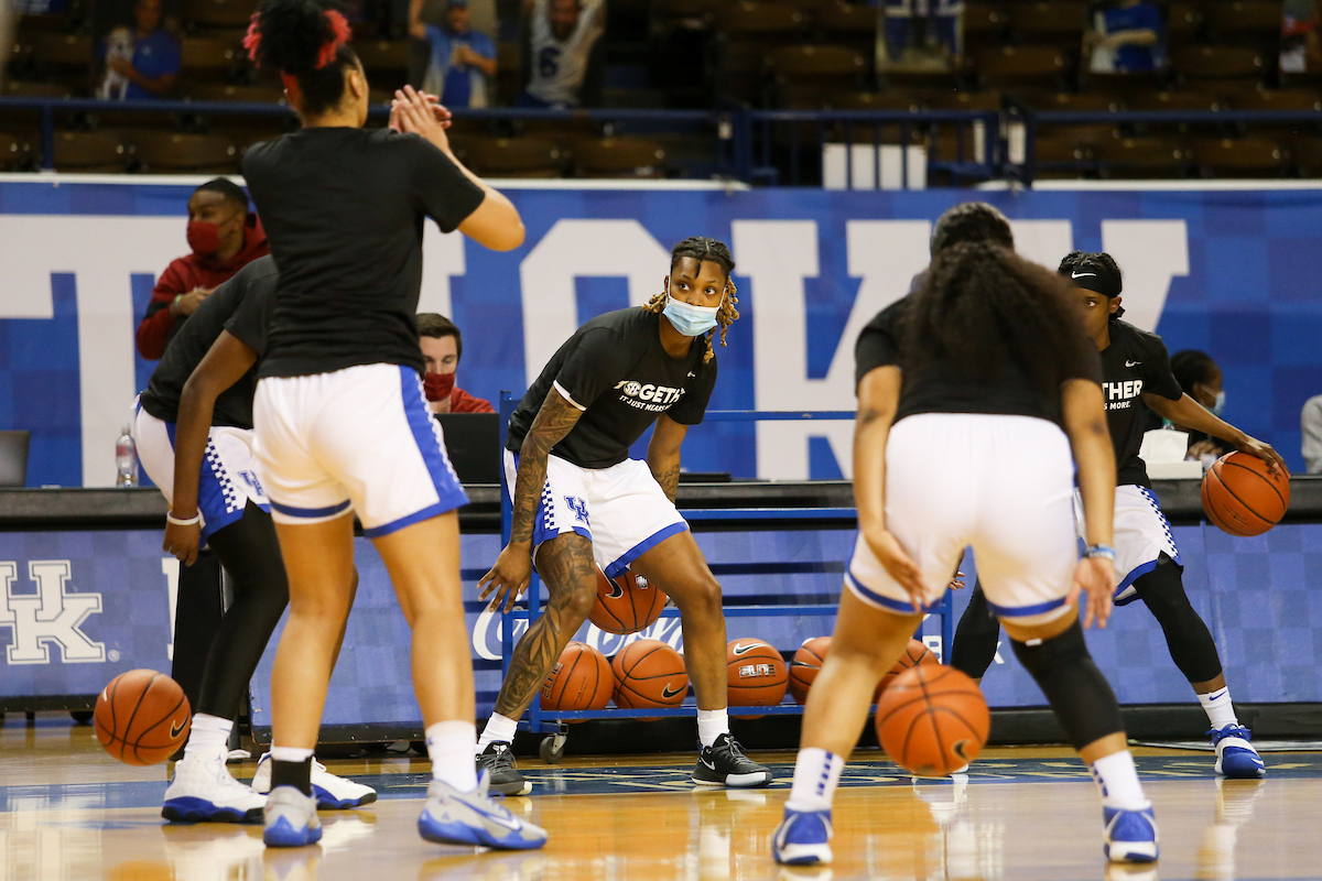 Jazmine Massengill.

Kentucky beats Arkansas 75-64.

Photo by Hannah Phillips | UK Athletics