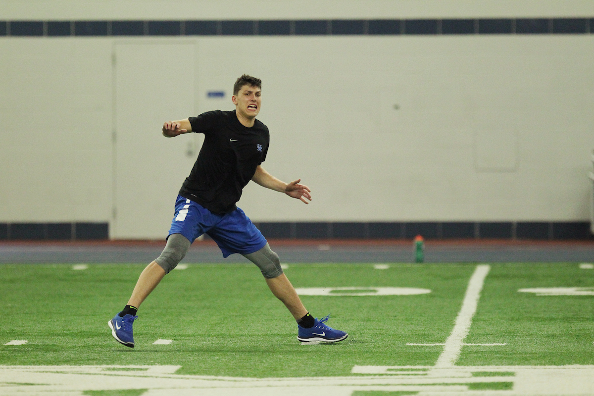 Tyler Herro.

The men's basketball conditions on Tuesday, July 10th, 2018 at Nutter Field house in Lexington, Ky.

Photo by Quinlan Ulysses Foster I UK Athletics